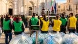 Bari accoglie la conclusione della maratona ecologica: 349 km e 500 kg di rifiuti raccolti