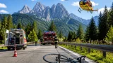 Ciclista 56enne di Treviso muore lungo la SS48 tra Auronzo e Misurina