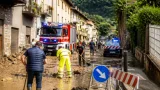 Colata di fango a Parre: via Libertà parzialmente occupata, senso unico alternato attivato