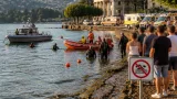 Como, bimba di 9 anni scompare nelle acque davanti al Tempio Voltiano: ricerche in corso