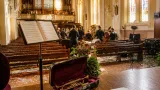 Concerto in onore di Aldo Ghedin alla parrocchia di Breccia con artisti del Teatro alla Scala