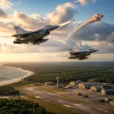 Eurofighter italiani abbattano un drone sopra la Lettonia durante missione Nato