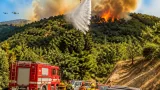 Fiamme a Radicofani: elicotteri in azione e richiesta di mezzo aereo nazionale