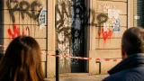 Imbrattata a Biella la sede di Futuro Nazionale: condanne e richieste di sicurezza