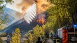 Incendi nel Vco: vigili del fuoco di Cuneo restano in campo per contenere i fronti