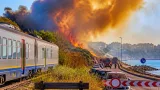 Incendio tra Campomarino e Termoli: stop ai treni sulla linea Pescara-Bari, disagi per i viaggiatori