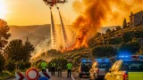 Incendio vicino a Cagli: riaperta la provinciale 29 Pietralunga dopo intervento elicottero