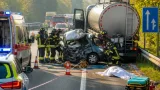 Incidente mortale sulla statale 211: muore un 26enne nello scontro con un camion cisterna