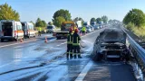 Incidente sull'A4 a Padova: due veicoli coinvolti, uno prende fuoco, due feriti lievi