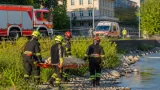 Lecco, giovane cade nel torrente Bione: recuperata e portata in ospedale