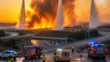 Maxi incendio vicino al Raccordo: a Roma chiuse rampe e tratto Laurentina-Pontina