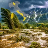Allerta meteo gialla per temporali: interessate Calabria, Lombardia, Veneto e Trentino Alto Adige