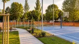Modena: al parco Melotti di Cognento un nuovo campo da basket illuminato e interventi sul verde