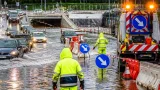 Nubifragio ad Ancona: via Flaminia allagata, due sottopassi chiusi