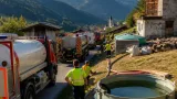 Protezione civile mobilitata per ​8 interventi contro criticità localizzate per carenza idrica