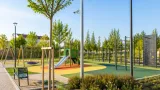 Riaperto a Borgo Santa Maria il Parco degli Ulivi: nuovi giochi, illuminazione e videosorveglianza