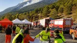Robaldo al campo base di Valdieri: riconoscenza per chi combatte gli incendi in provincia