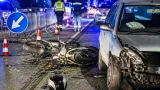 Scontro auto-moto sull'Appia a Sparanise: muore centauro 39enne di Marcianise