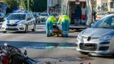 Scontro tra auto e scooter a Cartura: centauro trasportato in ospedale, strada bloccata