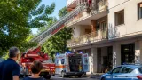 Teramo, vigili del fuoco raggiungono con l’autoscala un’anziana di 99 anni in viale Crucioli