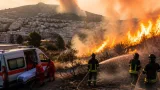 Vasto fronte di incendi a Messina e provincia: uomo intossicato, roghi a Larderia, Merì e Barcellona