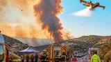 Vasto incendio minaccia Santo Stefano Quisquina: oltre 100 evacuati, presidiate clinica e depositi