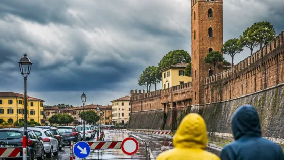 Allerta gialla per temporali e rischio nubifragi: attenzione in provincia di Lucca