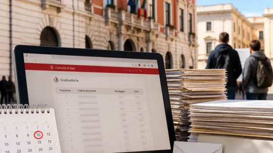 Bari, pubblicata la graduatoria provvisoria per il contributo di 500 euro ai caregiver