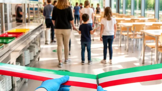 Chieti: riparte la mensa scolastica, due mense riqualificate a Via Pescara e Brecciarola