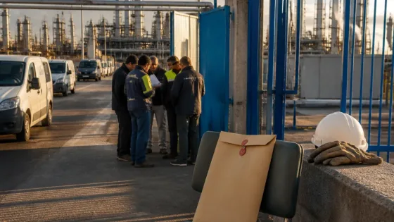 Indotto del Petrolchimico, allarme a Brindisi: 35 lavoratori in CIGO e richiesta di tavolo istituzionale