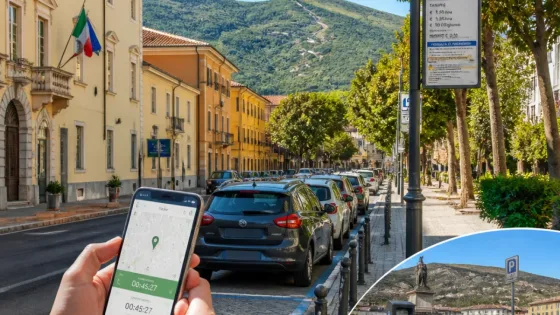 Rieti adotta Tap&Park 3.0: pagare la sosta dallo smartphone in gran parte della città