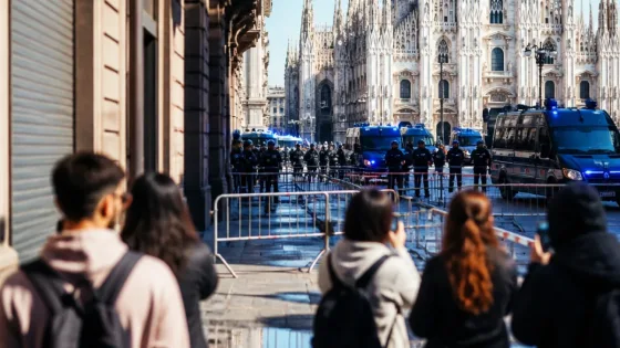 Scontri in centro a Milano: negozi chiusi e decine di fermi, tra i fermati prevalgono minorenni