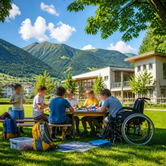 Nella Wipptal studenti e ragazzi con disabilità si incontrano con attività condivise