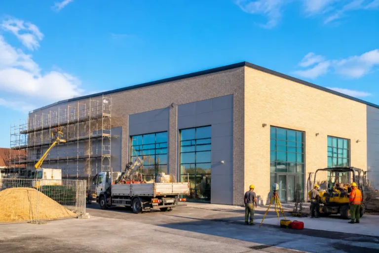 A Cascina proseguono i lavori della nuova palestra dell'istituto Pesenti: investimento oltre 3,6 milioni