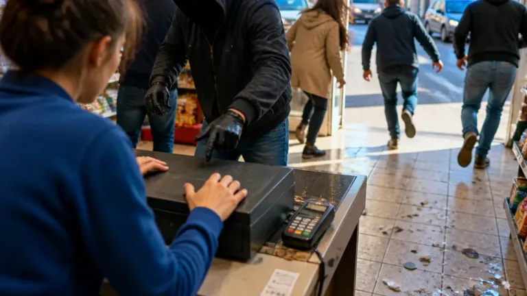 A Cerreto Guidi, in provincia di Firenze, la cassiera al primo giorno sventa una rapina