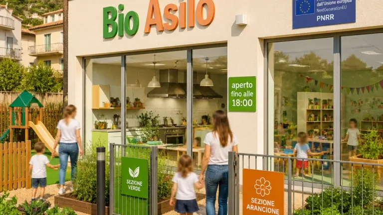 A Diano Marina apre il “Bio Asilo”: servizio fino alle 18, capacità per 40 bambini