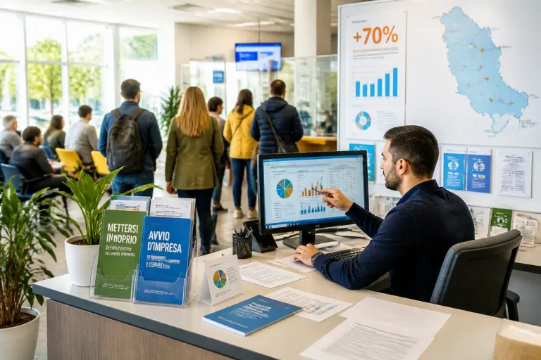 A Livorno boom delle consulenze per l’avvio d’impresa: +70% in un anno, oltre 3.000 posti mediati dal Cpi