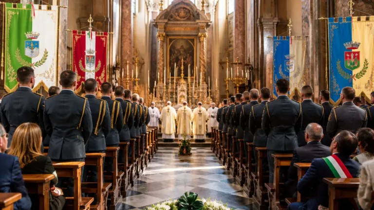 A Oropa la celebrazione di San Matteo con i finanzieri di Biella, Novara, Vco e Vercelli