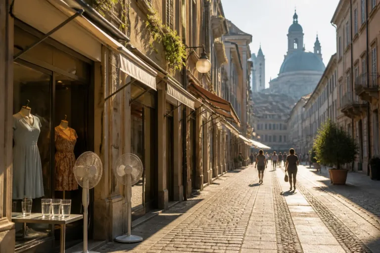 A Pavia il primo weekend di saldi: commercianti del centro tra caldo, prudenza e qualche speranza