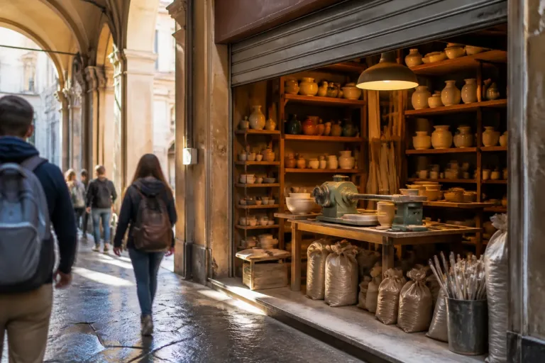 A Pistoia la Galleria Nazionale si riaccende: da oltre 12 anni un fondo diventa laboratorio di ceramica