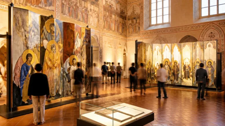 A Siena la nuova mostra di Teodora Axente: un confronto diretto con Lorenzetti