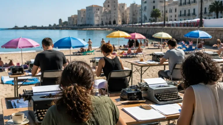 A Trani la spiaggia diventa officina di scrittura: appuntamento con 'Lettere dalla Spiaggia'