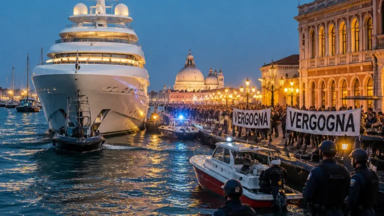 A Venezia il megayacht dell'ambasciatore Usa: tensioni e controlli per la Festa del Redentore