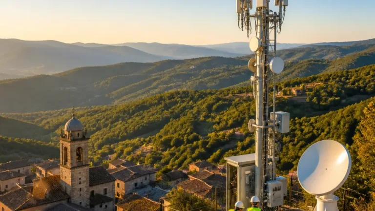 Acquafondata primo laboratorio ciociaro per la connessione diretta ai satelliti Starlink