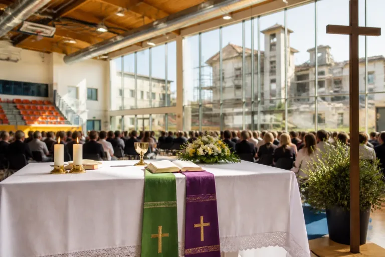 Ad Amatrice due nuovi sacerdoti: prima ordinazione dopo il sisma, rito al palazzetto