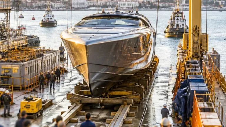 Ad Ancona varato il primo Isa Viper 130: un maxi-open da 39 metri pronto al debutto internazionale