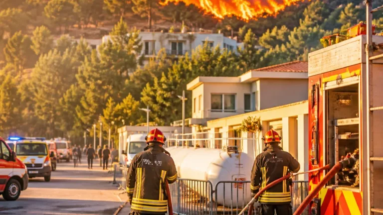 Agrigento, incendio di interfaccia: evacuate circa 100 persone e trasferiti 22 pazienti