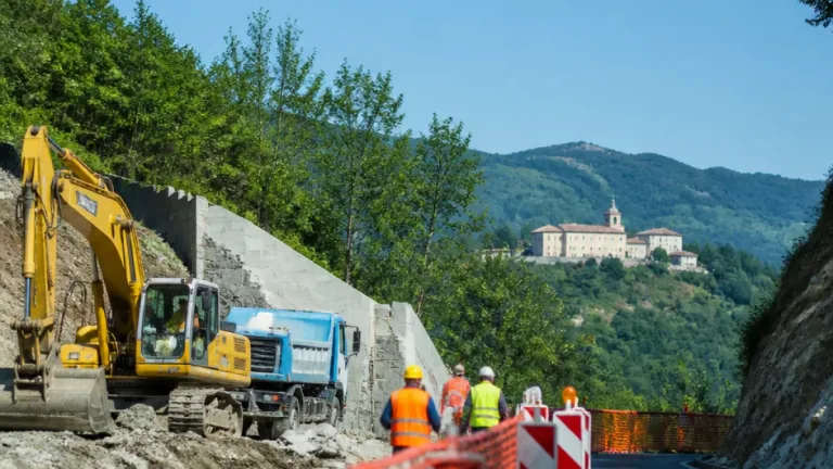 Al via i lavori sulla SP 511 al Santuario di Graglia: 1,185 milioni per sicurezza e allargamento