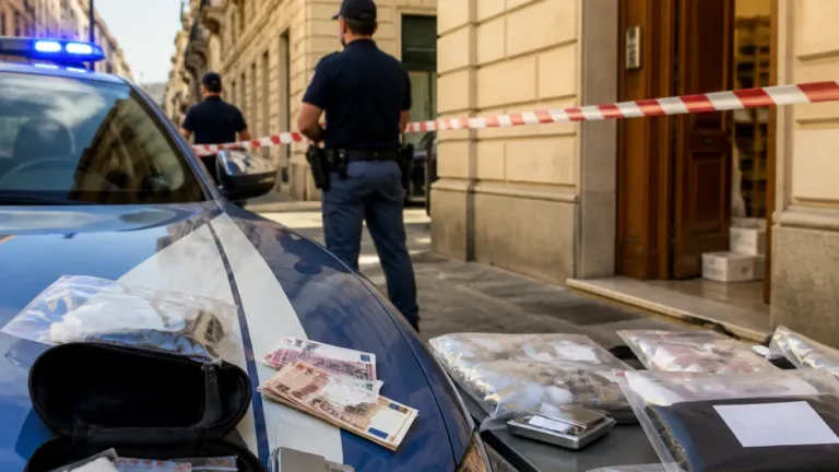 Alessandria, arrestato in centro: sequestrati oltre 240 grammi di sostanze stupefacenti