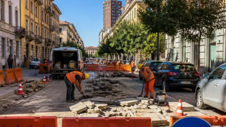 Alessandria: via Brescia chiusa per lavori urgenti, riapertura prevista il 16 luglio